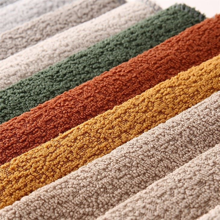 Chenille Jacquard Upholstery Fabric factory